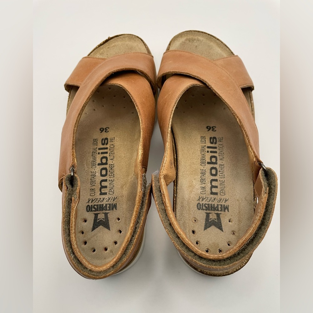 Mobils Ergonomic P24us women's sandals TALLY BRANDY sandals by Mephisto EU Sz 36 - Picture 6 of 9